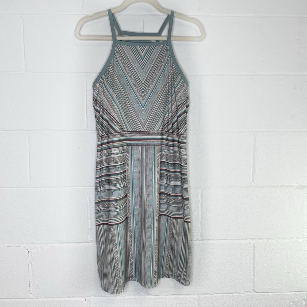 Prana Sun Dress Lattice Back Halter Top